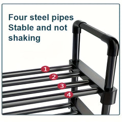 Detachable Metal Shoe Rack Organizer