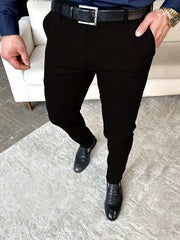 Solid Slim Men's Pants Europe And US Style Pencil Pants