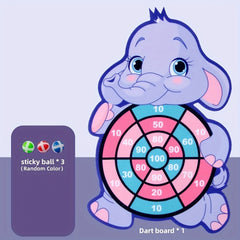 Sticky Ball Dart Board Game Family Party Fun