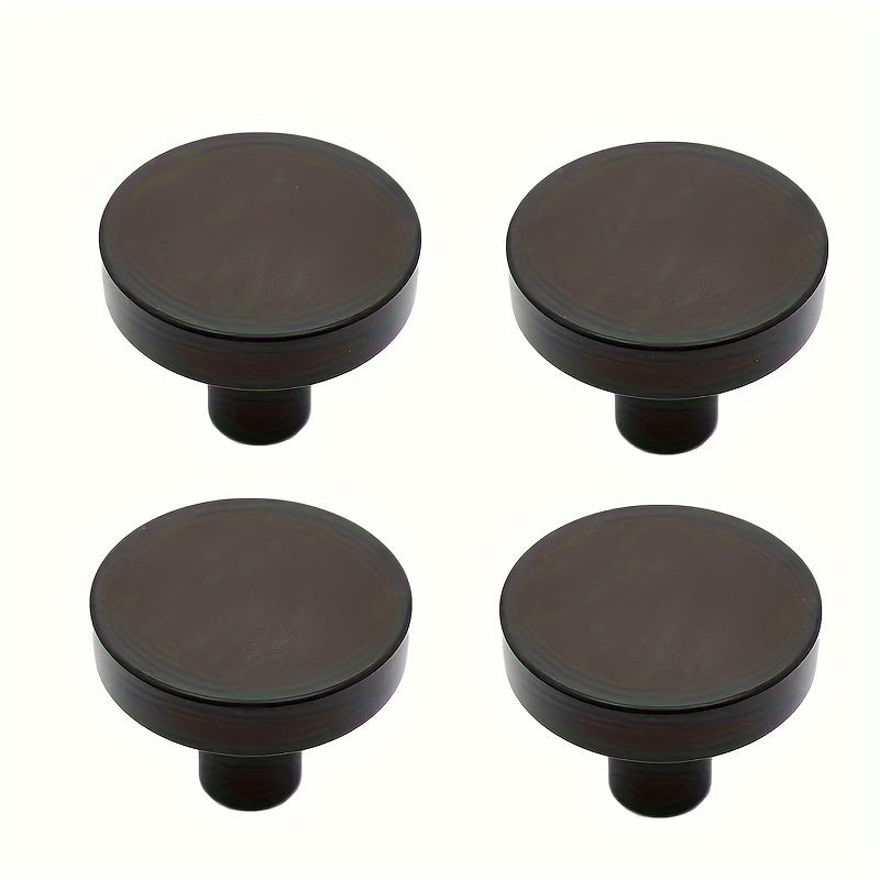 4pcs Kitchen Cabinet Knobs Round Dresser Drawer Pulls