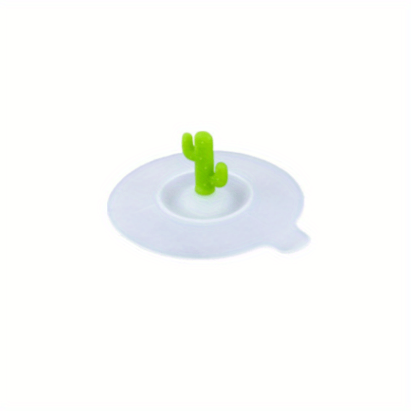 Cactus Silicone Cup Lids Creative Replaceable Coffee Cup Cover Mug Cover
