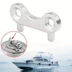 2pcs SS316 Water Fuel Tank Key Deck Fill Spare Key