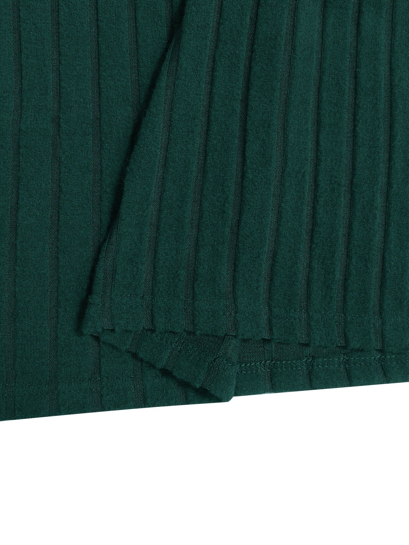 Solid Ribbed Long Sleeve Square Neck Midi Sweater Dress