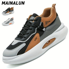 Men's Chunky Sneakers Lace Up Elevator Shoes