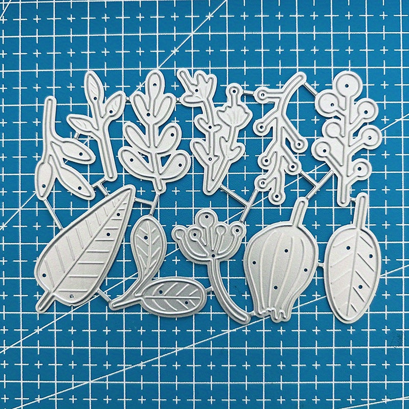 1pc Leaves Metal Cutting Dies Stencils For DIY Scrapbooking