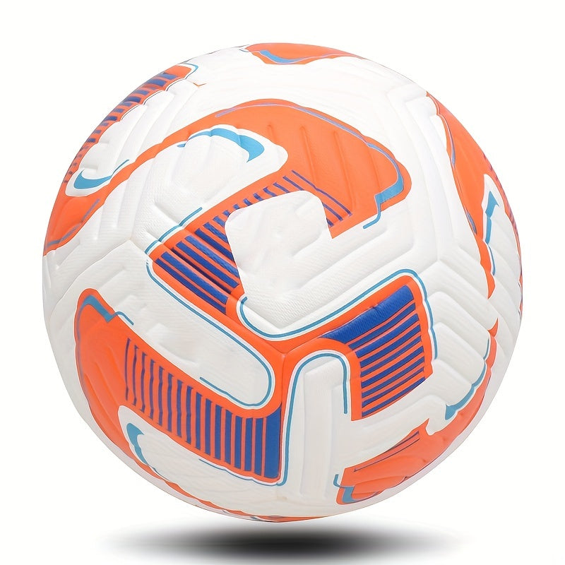 5 PU Leather Soccer Ball Seamless Football Durable Training Explosive Proof