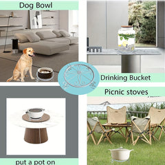3pcs Flower Stand Plant Stand Outdoor Stand