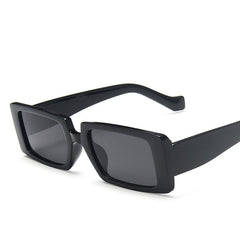 Vintage Y2K Rectangular Chunky Frame Sunglasses