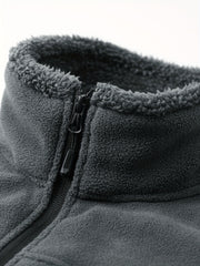 Men's Plush Lined Casual Tops for Winter Activities