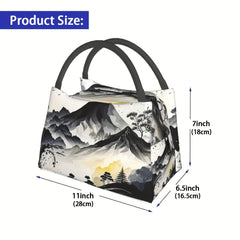 Portable Insulated Lunch Bag Tote Bag For Picnic Beach Fishing Work
