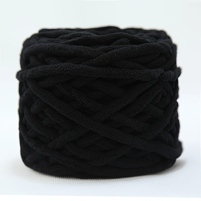 Soft Polyester Blended Crochet Yarn for DIY Scarves and Hats