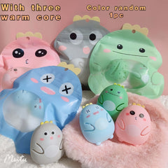 Pocket Mini Heating Bag Hand Warmer Cartoon Egg Replacement Core