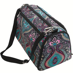Yarn Storage Organizer Crochet Tote Case for Hooks Needles Yarn Ball Supplies