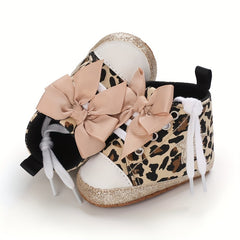 Comfortable Lace Up Sneakers for Baby Girls Lightweight Non Slip Shoes