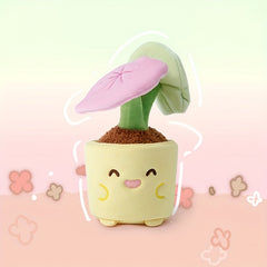 Plant Potted Plush Toys Tulip Mushroom Aloe Vera Begonia Lucky grass Plant Doll