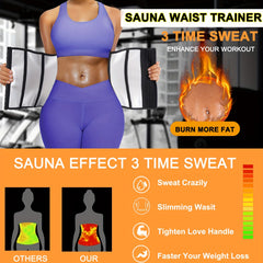 Waist Trainer Tummy Belt Waist Trimmer Tummy Control Slimming Body Shaper