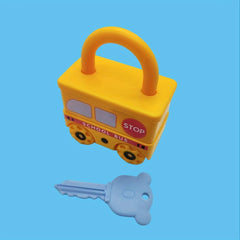 Train Puzzle Toy Set Educational Interactive Unlocking Toy for Kids