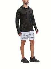 Men's UPF 50 Sun Protection Hoodie Long Sleeve