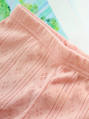 4pcs Girls Safety Skirt Under Shorts Breathable Thin Summer Shorts Set