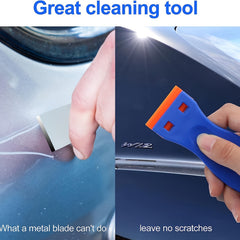 Plastic Razor Scraper Double Edge Blade Tool for Adhesive Remover