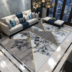 Abstract Nordic Area Rugs Non-slip Large Carpet Washable