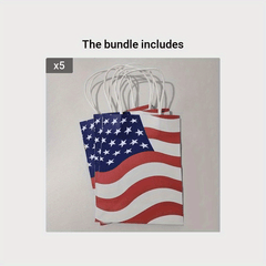 American Independence Holiday Party Gift Tote Bag