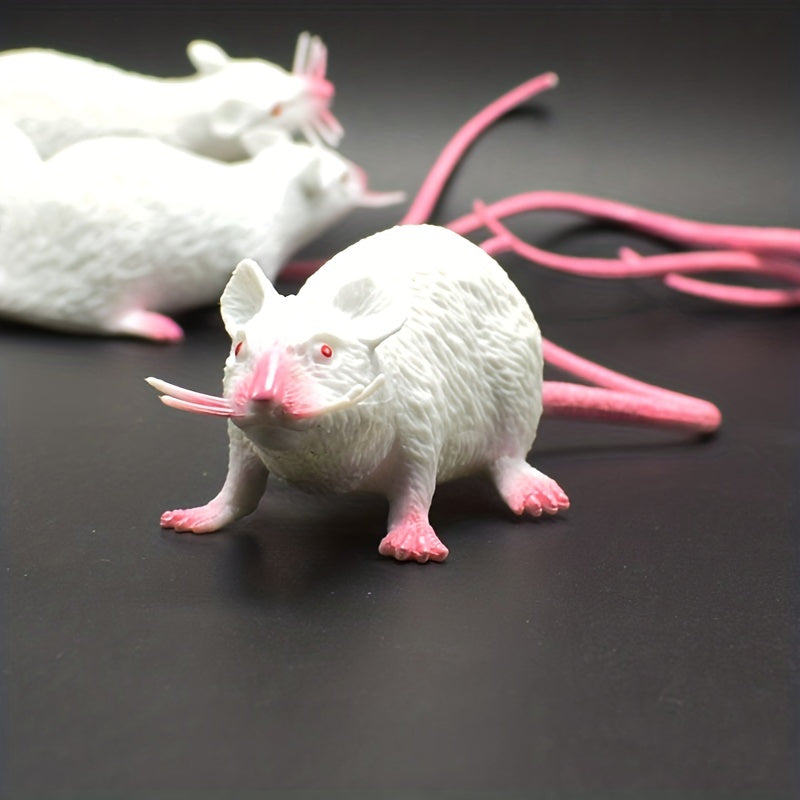 Halloween Plastic Mice Prank Props for Simulated Rodent Scare
