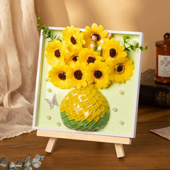 Craft Suppliers Kit DIY Artificial Flowers and Seaglass Art 3D Model Set