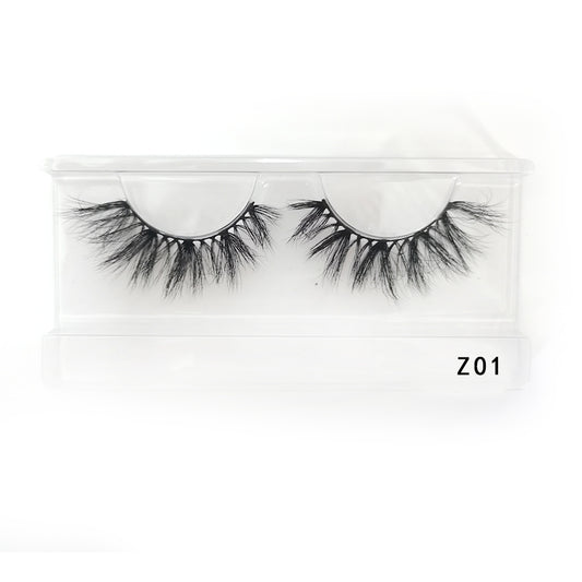 Fluffy 20mm Messy False Eyelashes for Natural Look