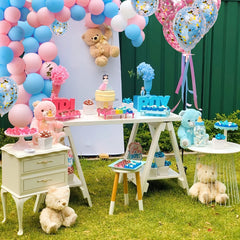 Gender Reveal Pink Balloons 12 Inch for Baby Shower
