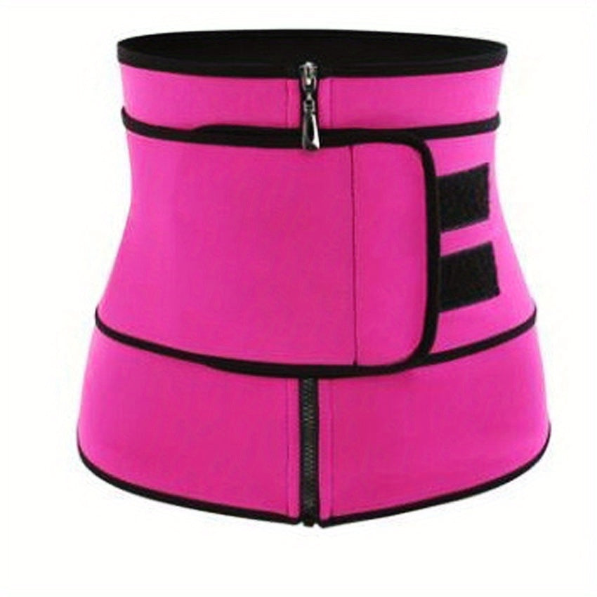 Zipper Waist Trainer Tummy Wrap Slimming Belt