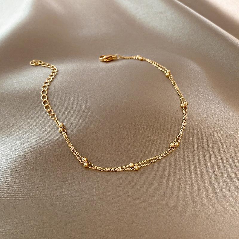 Girls Double Layered Beaded Bracelet Holiday Gift