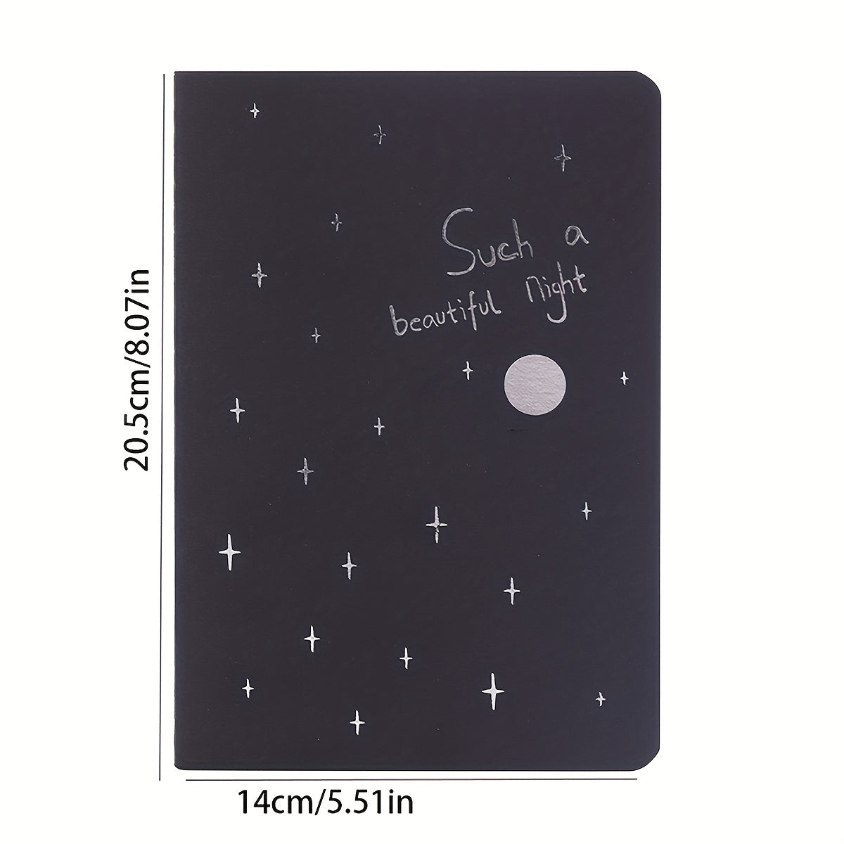 2pcs Paper Star Notebook Creative Student Hand-painted Notepad