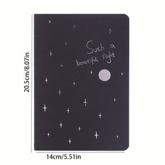 2pcs Paper Star Notebook Creative Student Hand-painted Notepad