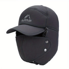 Unisex Outdoor Ear Protection Cycling Hat Windproof And Coldproof Skiing Hat