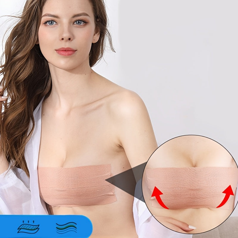 Women's Elastic Sagging Chest Stickers Gather Tape Self adhesive Bandages