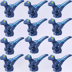 12pcs Mini Dinosaur Model Toys Building Block DIY Animal Christmas Gift