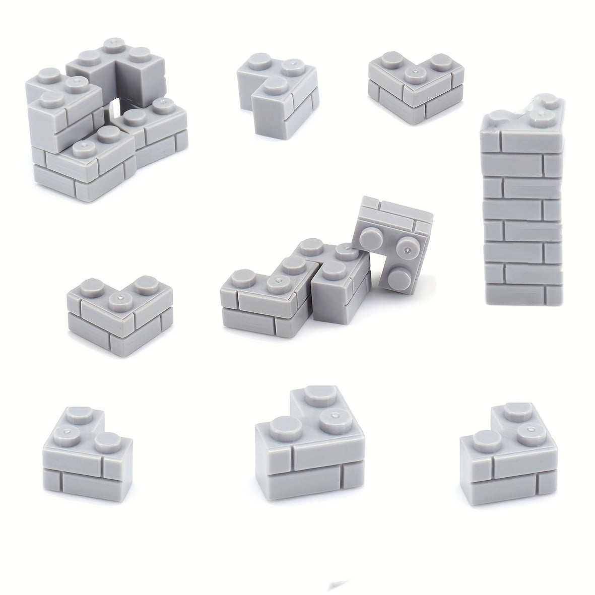 20pcs Corner Wall Tiles Small Pieces 1 2 Building B