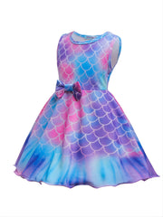 Kids Mermaid Princess Dress