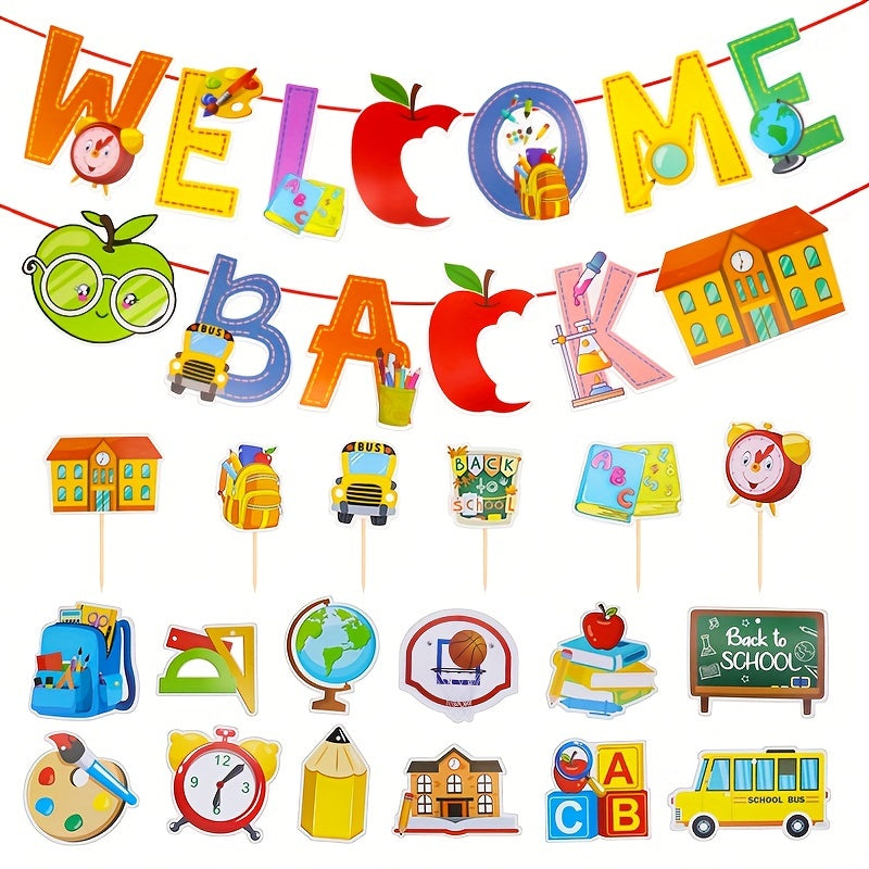 Kindergarten Elementary School Back to School Party Decoration