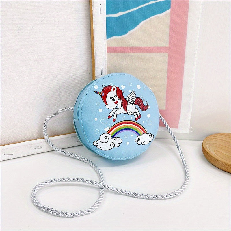 Cute Cartoon Pony Crossbody Bag for Girls