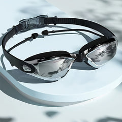 Silicone Swimming Goggles UV Protection Waterproof Anti Fog Goggles