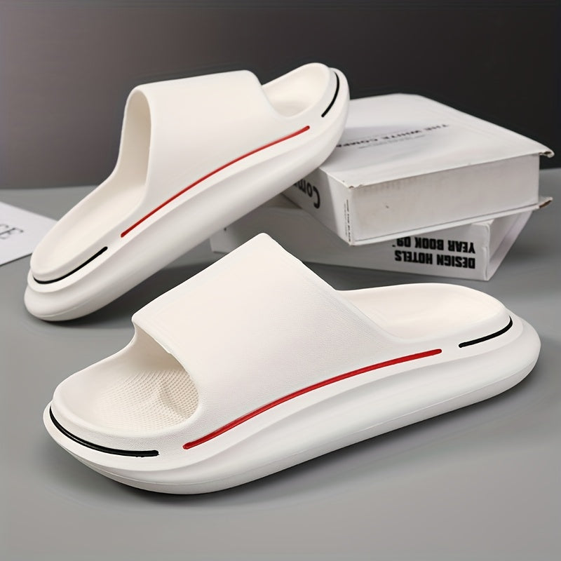 Men's Stripper Slippers Outdoor Slides Thick Sole