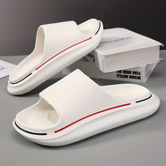 Men's Stripper Slippers Outdoor Slides Thick Sole