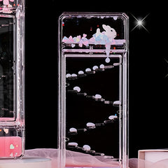 Cartoon Rabbit Dropper Sand Timer Decoration