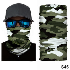 Camouflage Cycling Face Mask Military Scarf Neck Gaiter Balaclava
