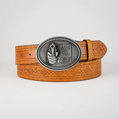 Men's Retro Pistol Pattern Buckle Belt for Party