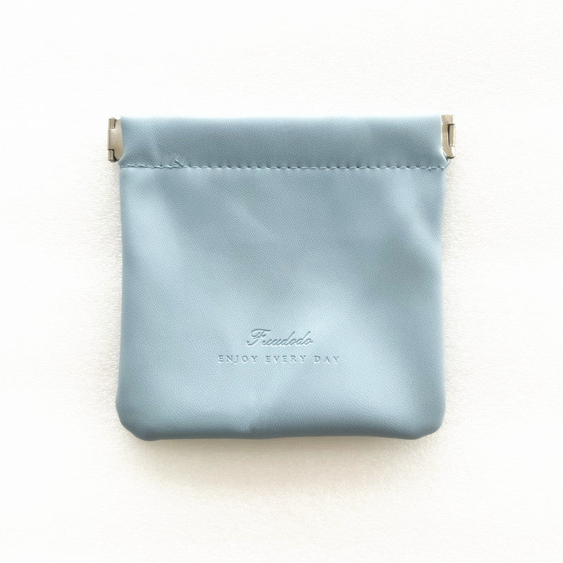 Portable Lambskin Cosmetic Bag Waterproof Make Up Bag for Women Mini Storage Bag