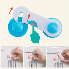 6-Pack Child Safety Locks for Cabinets and Drawers
