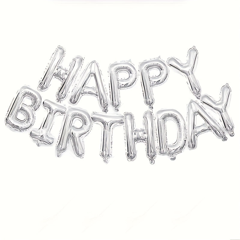 40 64 Cm Happy Birthday Set - Balloons and Banners